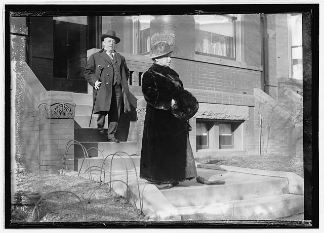 Samuel Gompers & wife,American labor union leader,National Photo Company,1