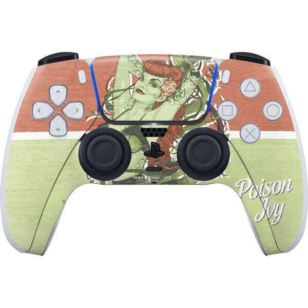 DC Comics Bombshells PS5 Controller Skin - Poison Ivy