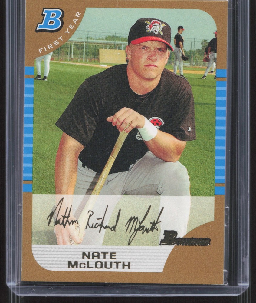 2005 Bowman #178 Nate McLouth Gold