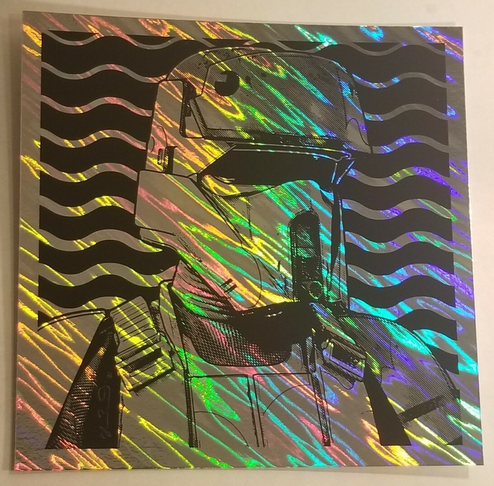 Joshua Budich Star Wars Scarif Shoretrooper WAVE FOIL 6x6 Art Print Poster