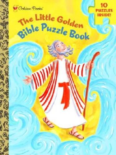 The Little Golden Bible Puzzle Book - Board book By Golden Books - GOOD