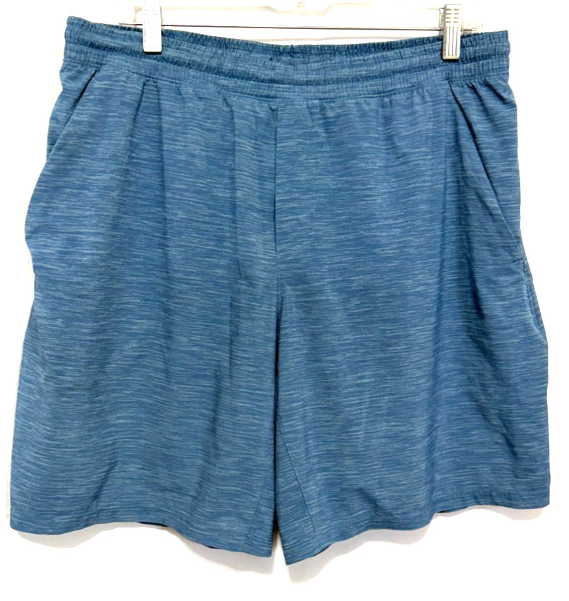 Lululemon Men's XL Blue Pace Breaker Lined Performance Athletic Shorts 9