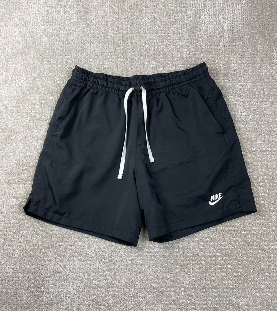 Nike Shorts Mens Large Black Mesh Lined Drawstring Running Training Athleticwear