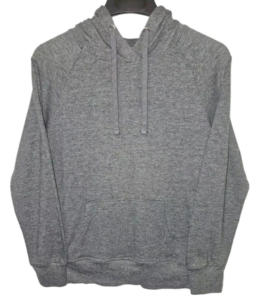 Joe Boxer Dark Gray Long Sleeve Pullover Hoodie Front Pocket Women's Size M