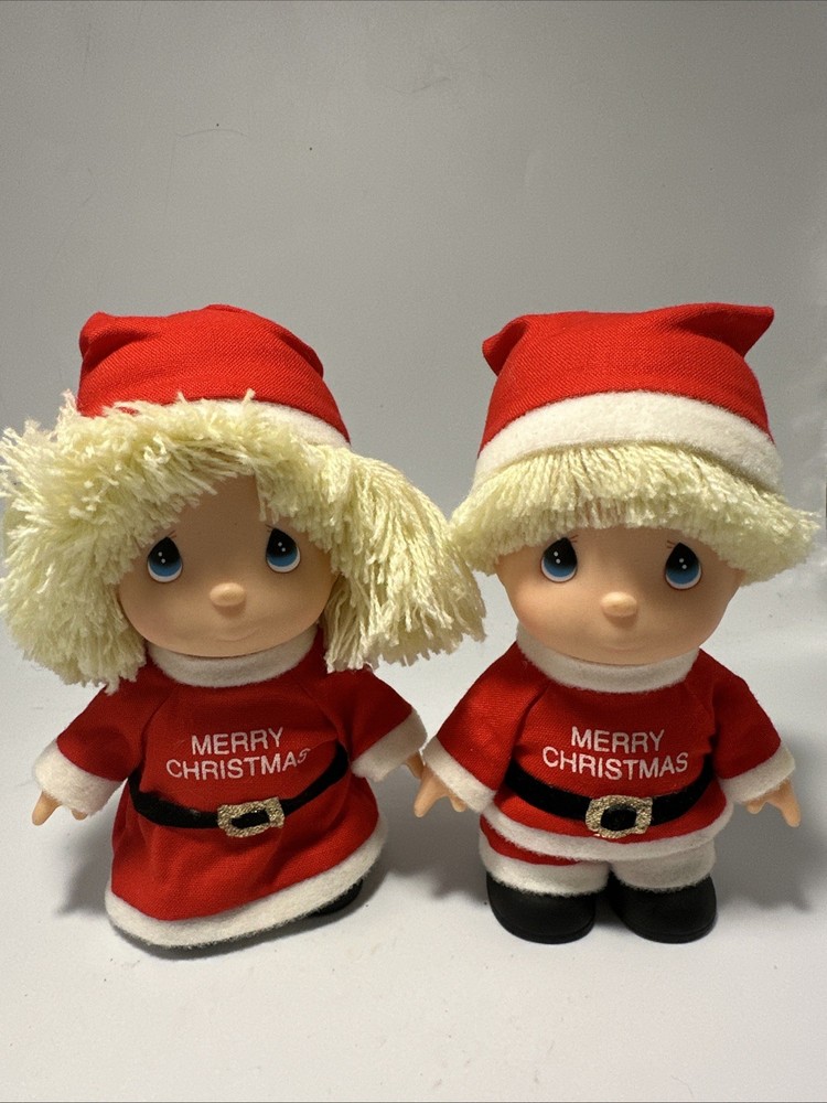 1991 Precious Moments Merry Christmas Hi Babies 5 Inch Collectible Doll S2