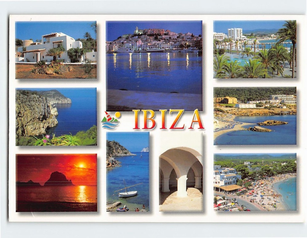 Postcard Ibiza Spain