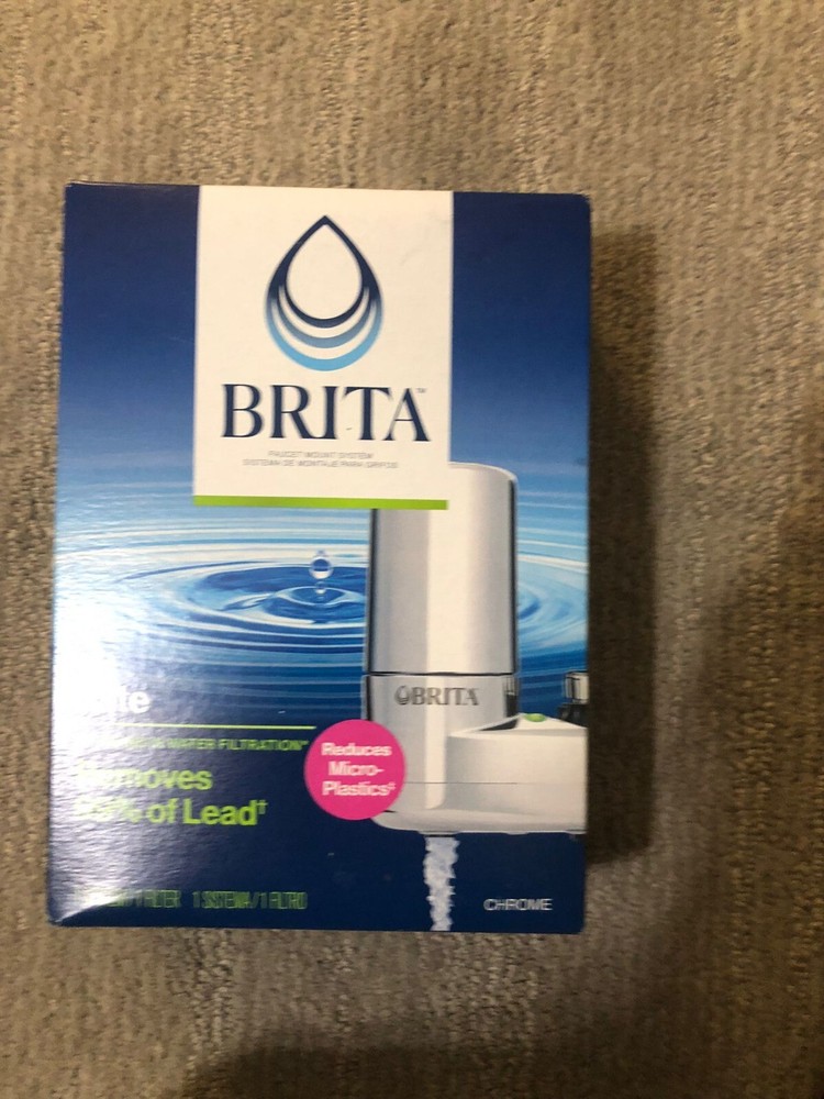 Brita 35214 Basic Tap Water Faucet Filtration System - Chrome