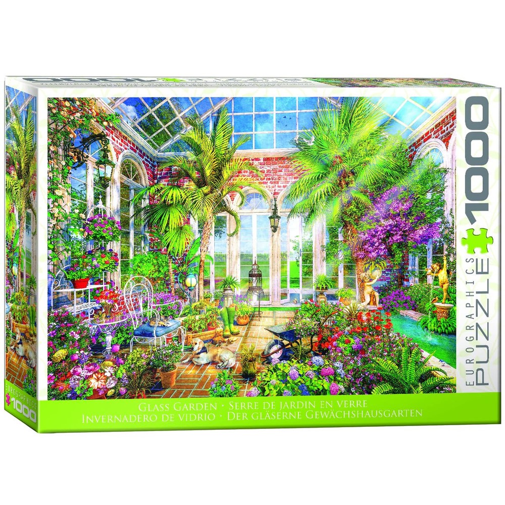 Dreamy Glass Garden Art by Dominic Davison
