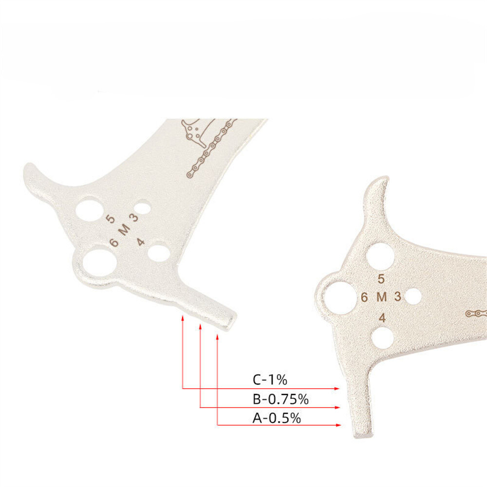 MTB Bike Chain Wear Indicator Tool for Bicycle Maintenance