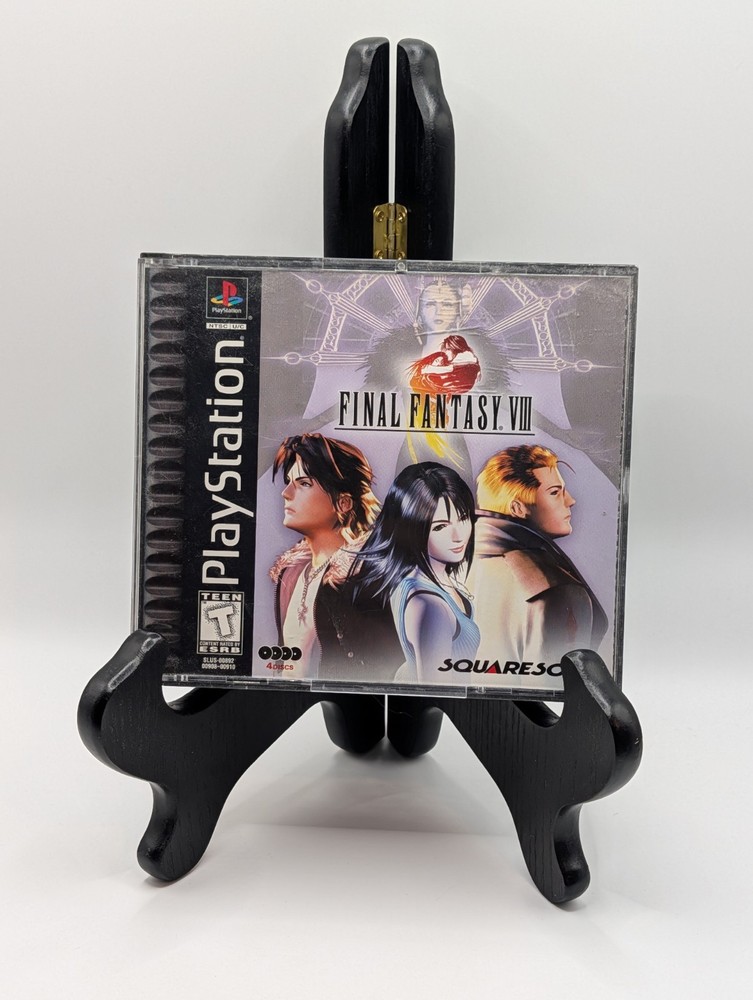 Final Fantasy VIII 8 Black Label Sony PlayStation 1 PS1 - Complete In Box