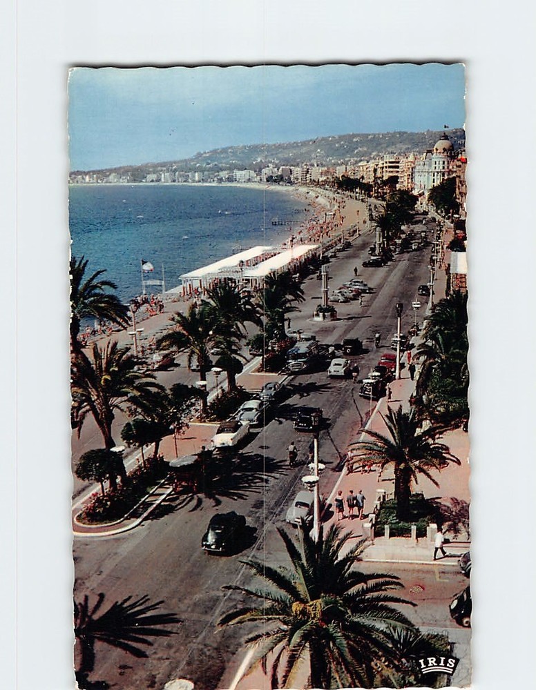 Postcard La Promenade des Anglais Nice France