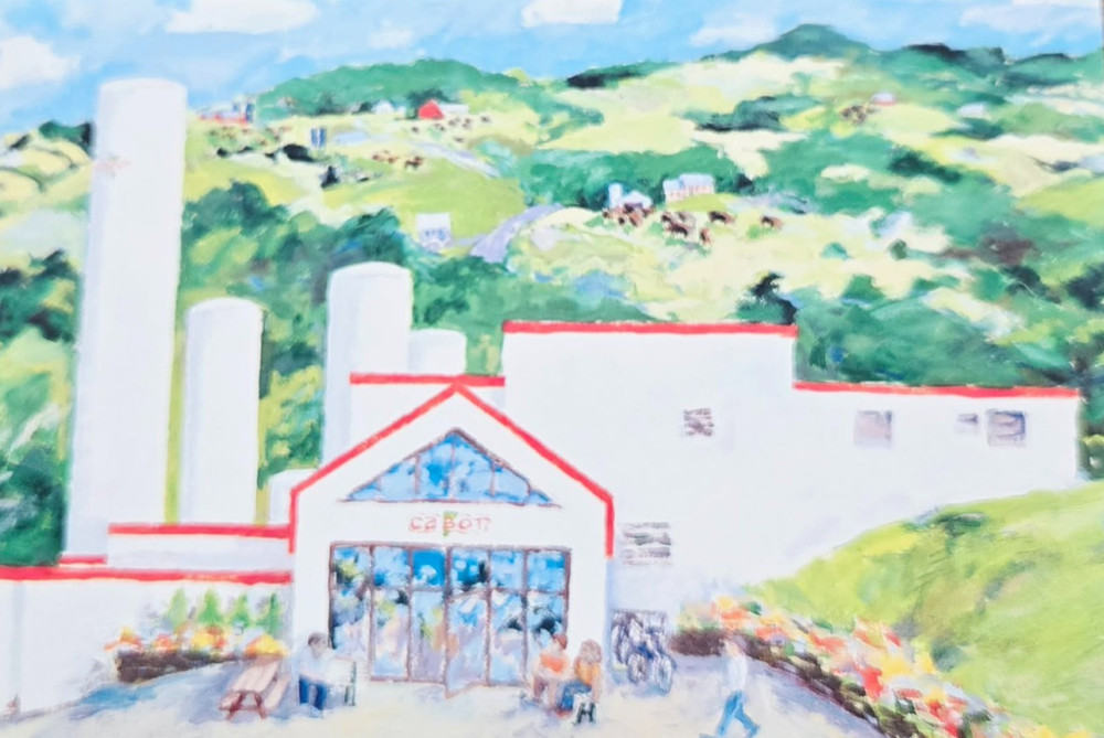 1980s Postcard Cabot Creamery Visitors Center. Cabot, Vermont Next Day Shipping