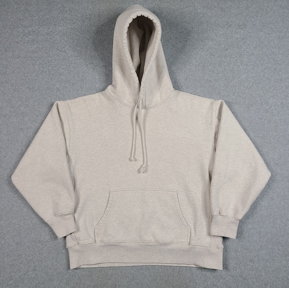 Tna Womens Cream Fleece Hoodie Sweatshirt Sz S Boyfriend Comfort