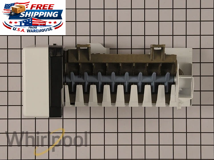 New Genuine OEM Whirlpool Refrigerator Ice Maker WPW10300022
