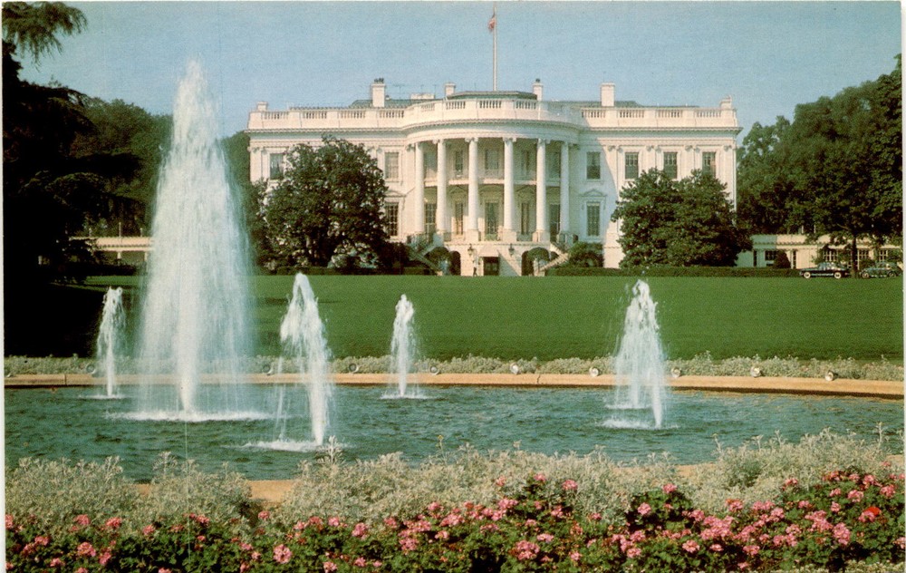 WASHINGTON, Nation's Capital, WHITE HOUSE, James Hoban, 1600 Postcard