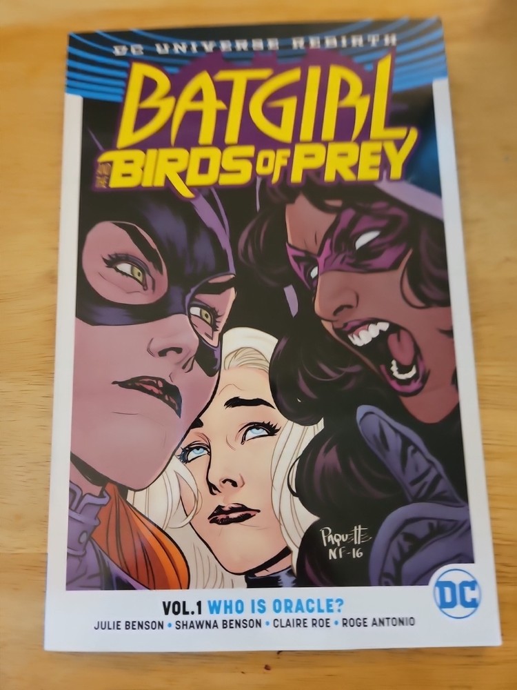 Batgirl Birds Of Prey Vol 1 Who Is Oracle? Book Dc Universe Rebirth Graphic Tpb