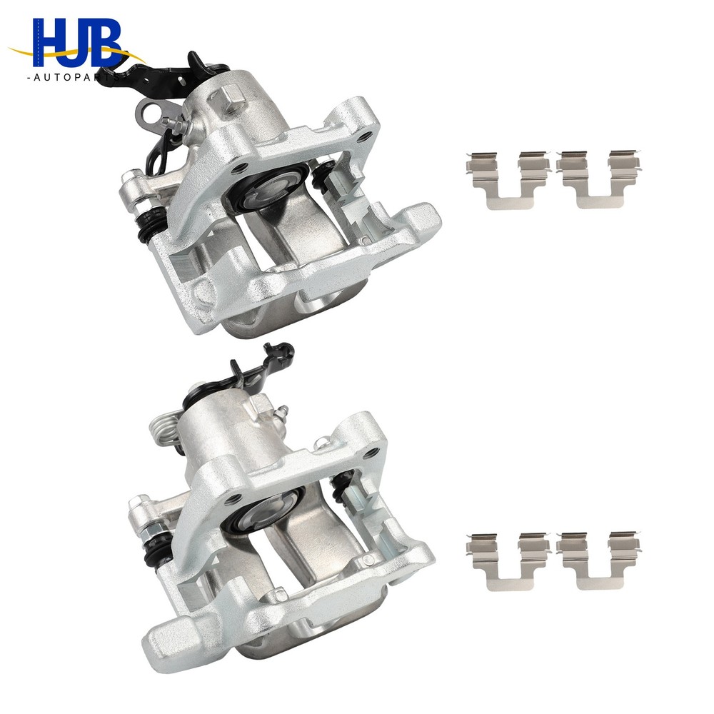 Fits 2006 - 2009 Volkswagen Rabbit Rear Left Right Brake Calipers w/Bracket