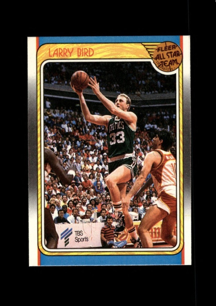 1988-89 Fleer Set-Break #124 Larry Bird As NM-MT OR BETTER *GMCARDS*Consign with Greg Morris Cards