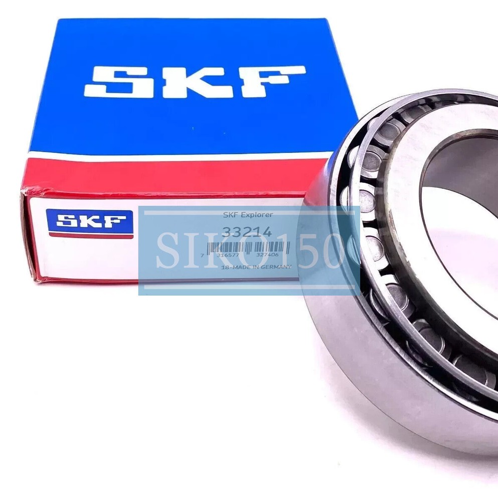 1PC SKF 33214 Single Row Tapered Roller Bearing - Durable and Precision-Engineered #SK