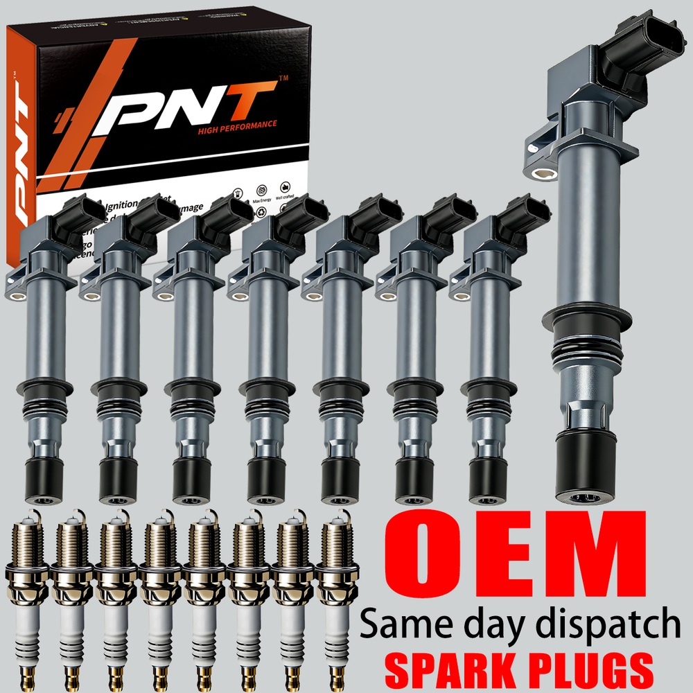 8X OEM Ignition Coil & Iridium Spark Plug For Dodge Dakota Durango Ram 4.7 UF270