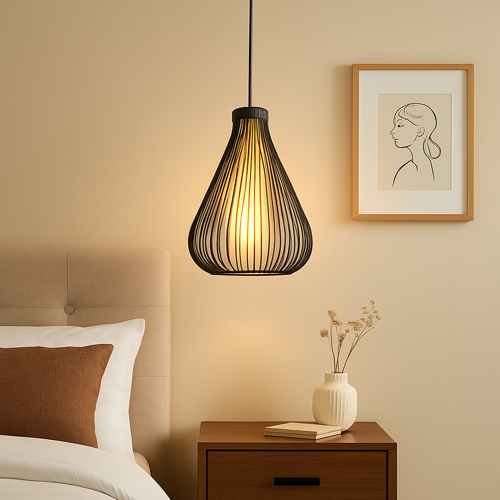Vintage Black Pendant Light Fixtures, Modern Farmhouse Dining Room Chandelier