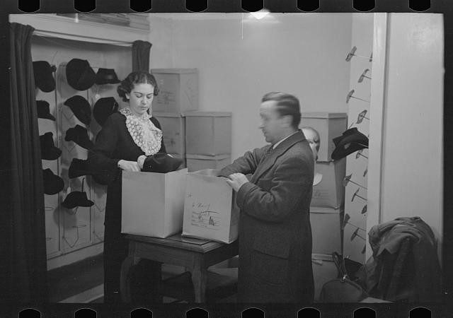 New York City 1936 hat showroom model buyer Jersey Homesteads cooperative