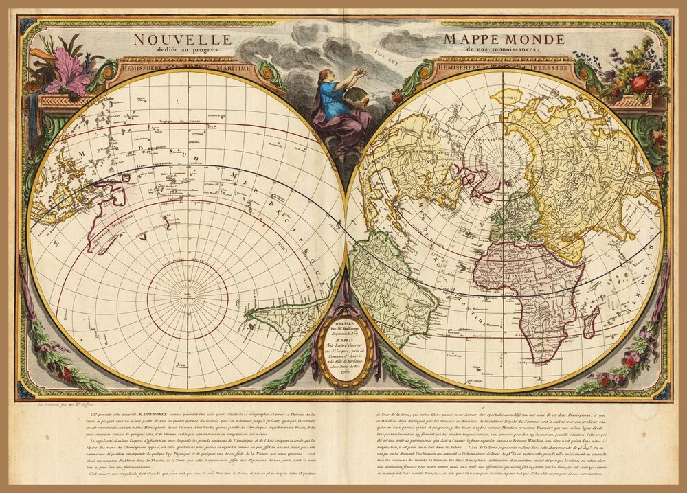 8236.Decoration Poster.Home Room wall.Art print design.World map.Mapa Mundi