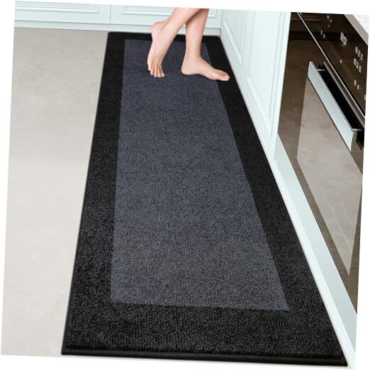 Machine Washable Kitchen Rug Non Slip Kitchen Mat for Floor, 24