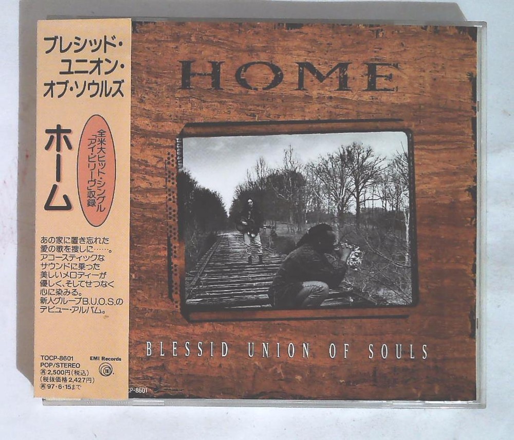 Blessid Union Of Souls – Home TOCP-8601 JAPAN CD OBI