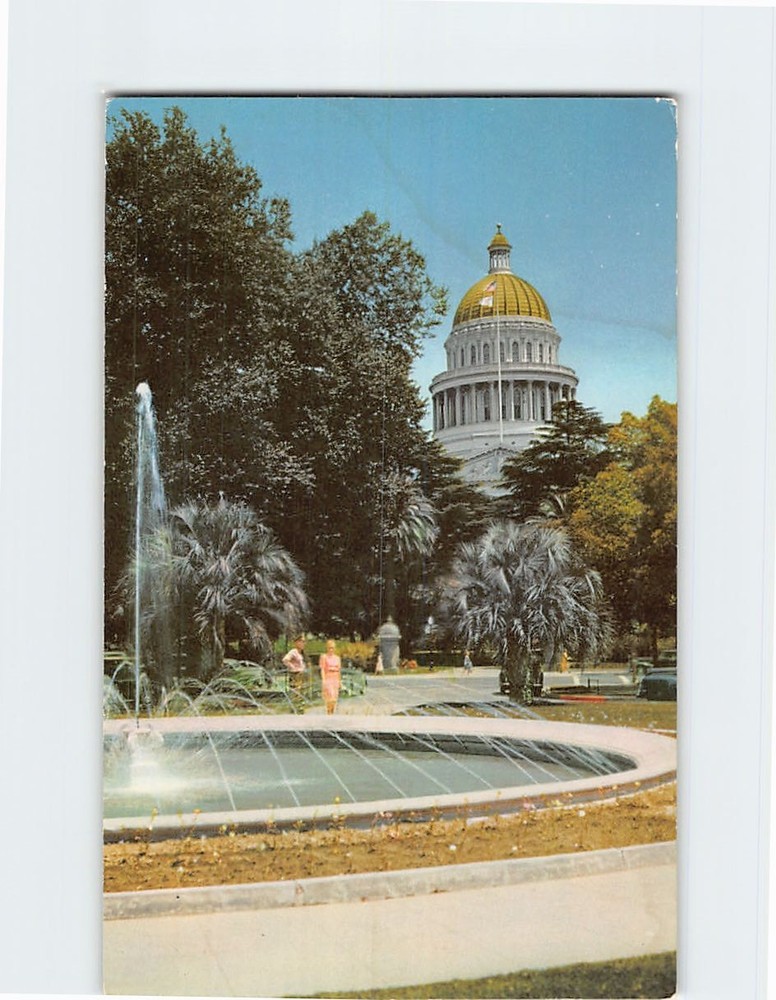 Postcard State Capitol Building Sacramento California USA North America