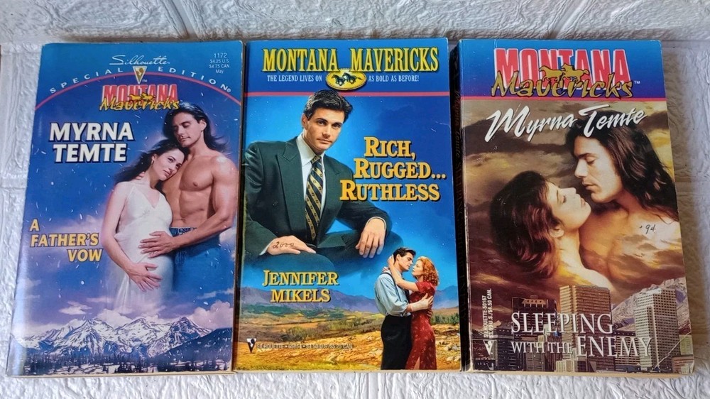 Harlequin Montana Mavericks Paperback Book Lot 
