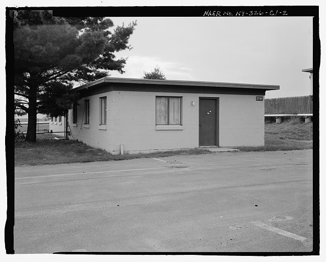 (Front) Building. West. East Of - (Side) Elevations And View To South