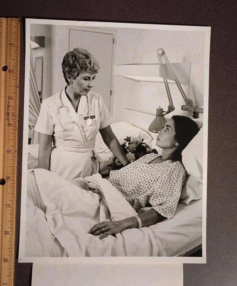 1981 Michael Learned Victoria Racimo Nurse CBS Tv 7