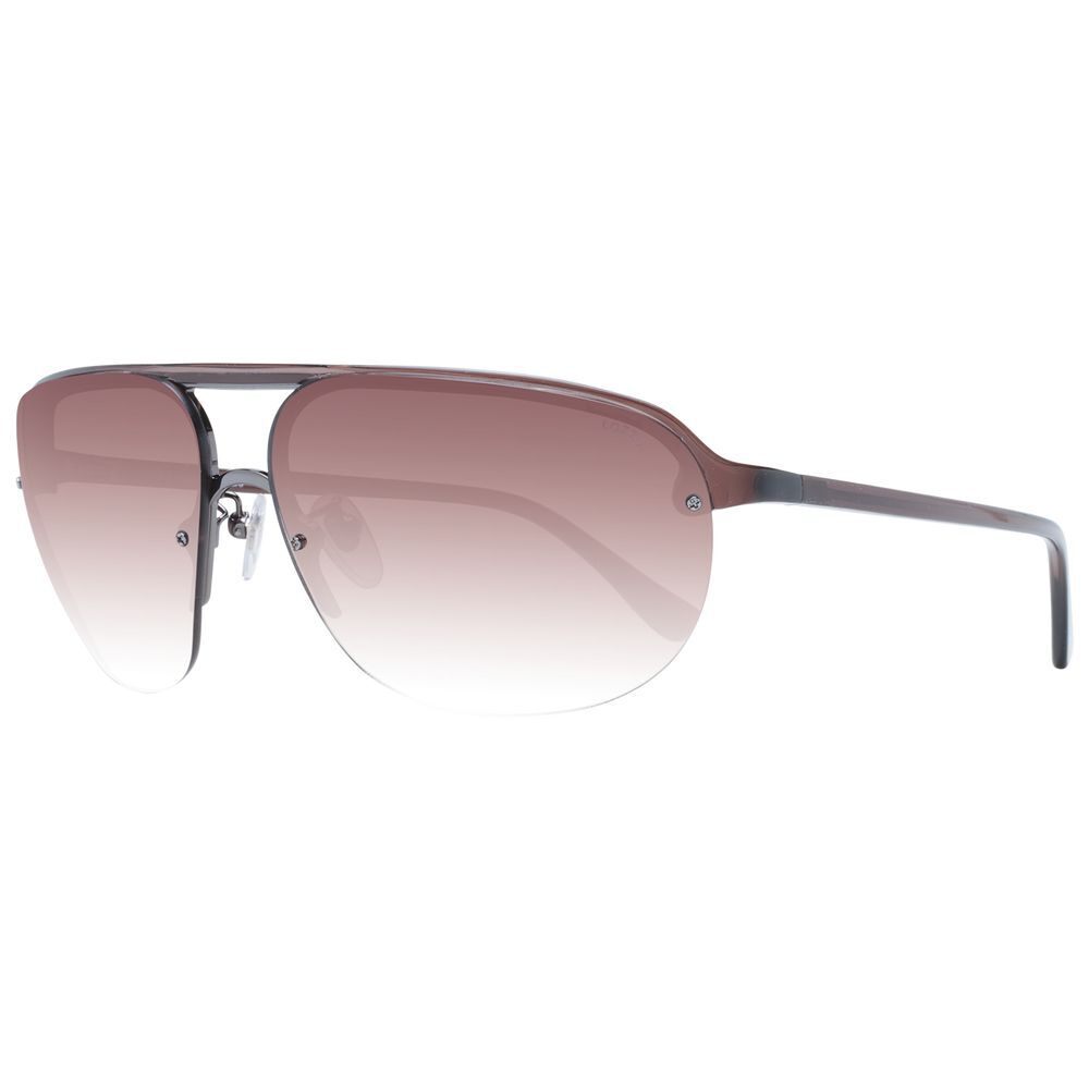 Stylish Lozza Brown Men's Polarized Sunglasses for Outdoor Adventures