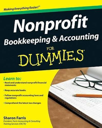 Nonprofit Bookkeeping and Accounting For Dummies - Paperback - GOOD