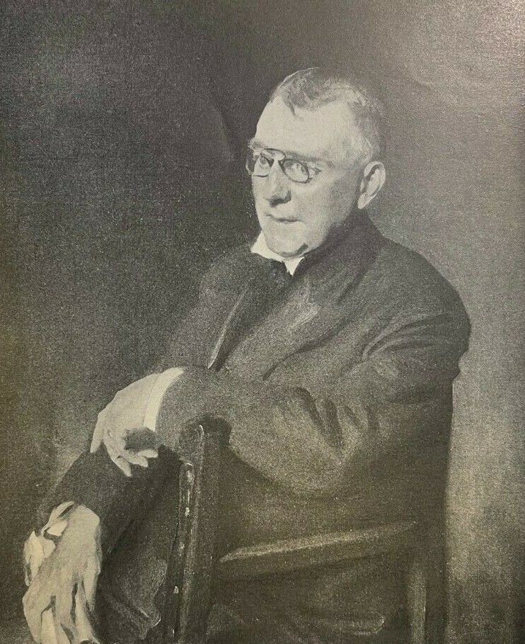 1906 Vintage Magazine Illustration Poet James Whitcomb Riley
