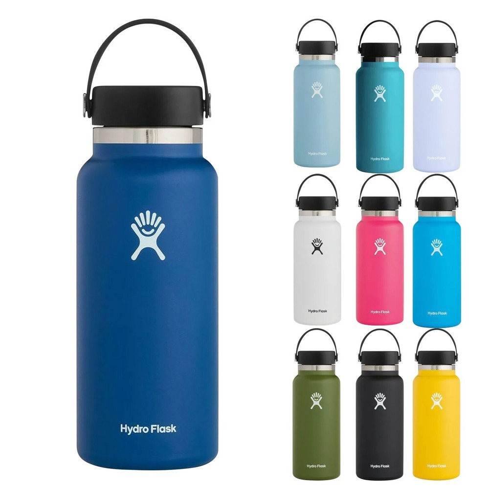Hydro Flask 32oz Wide Mouth Insulated Stainless Water Bottle with Flex Cap
