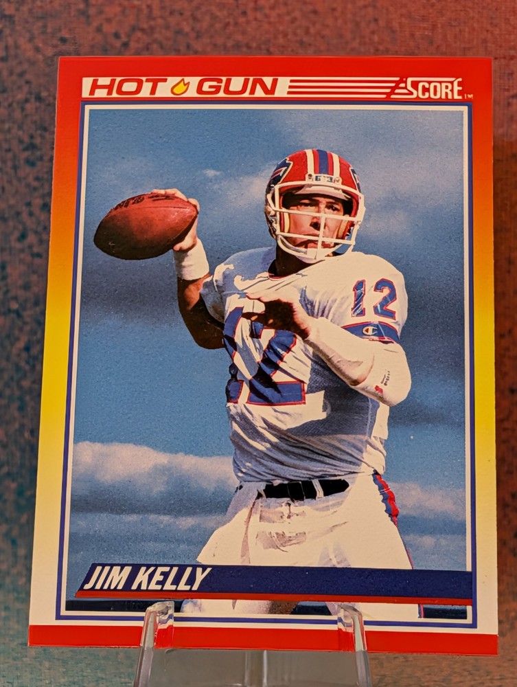 1990 Score #318 Jim Kelly