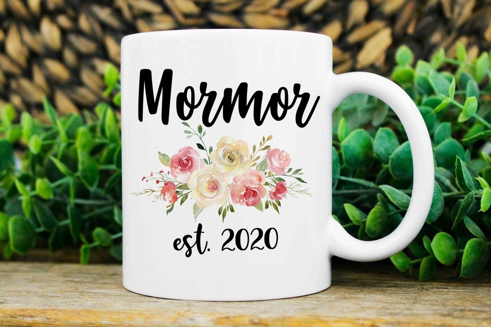 New Mormor Gift Personalized New Mormor Mug Promoted To Mormor Mormor Est Mug