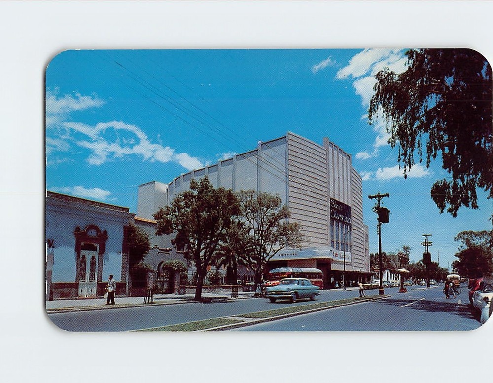 Postcard Cine Avenida San Luis Potosí Mexico