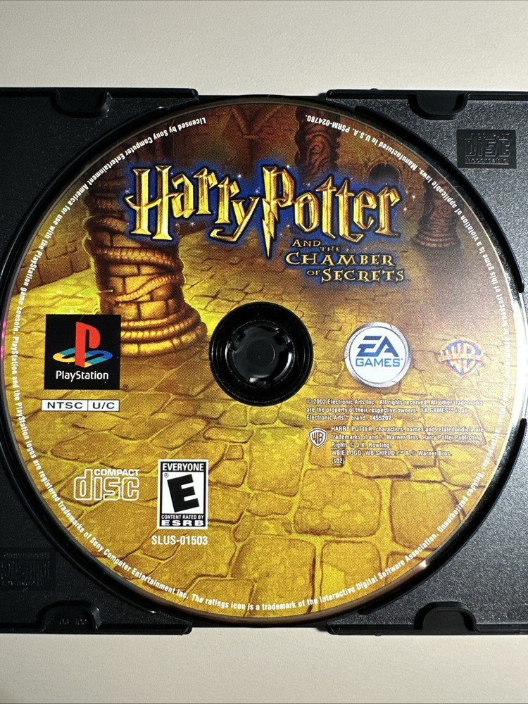 Harry Potter Chamber Of Secrets (PS1) - Disc Only - TESTED
