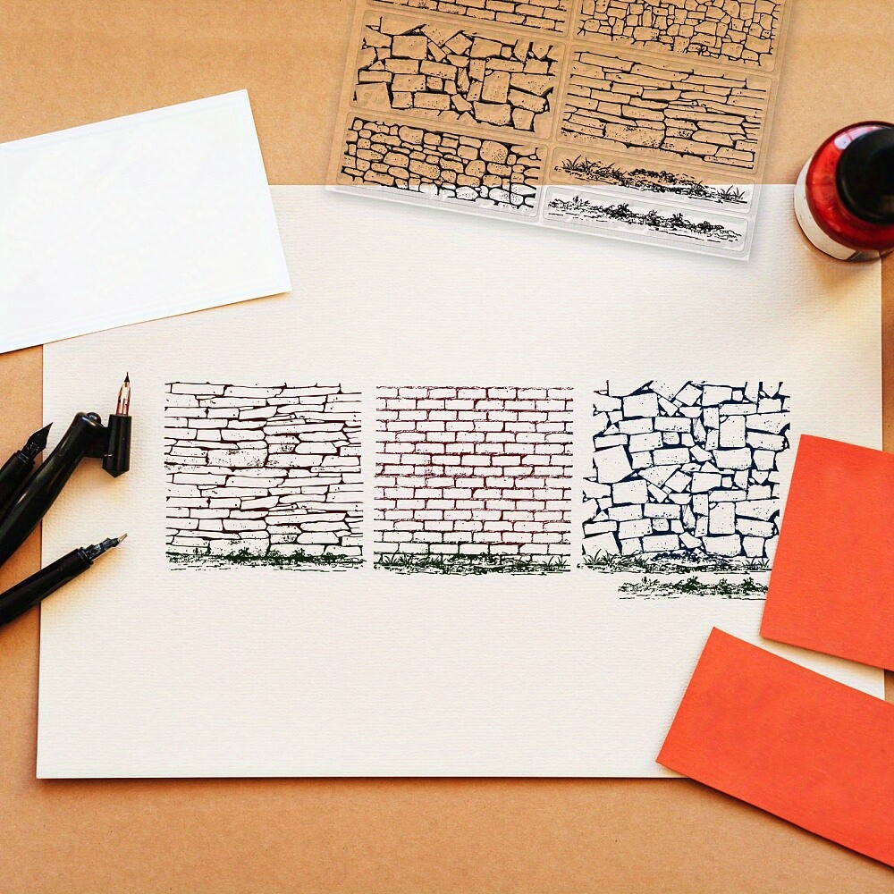 1sheet Custom PVC Plastic Clear Stamps for Scrapbooking Photo Album tive