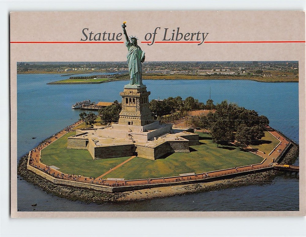 Postcard Statue of Liberty New York USA