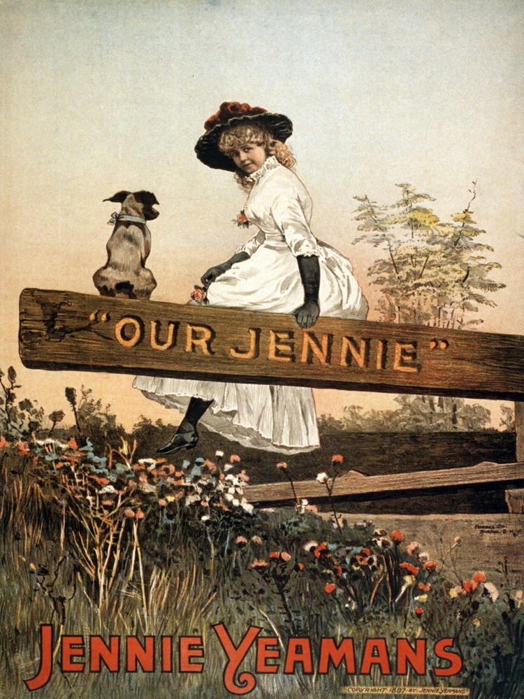 Our Jennie Decorative Poster.Creative home.Graphic Art Wall Interior Design.2634