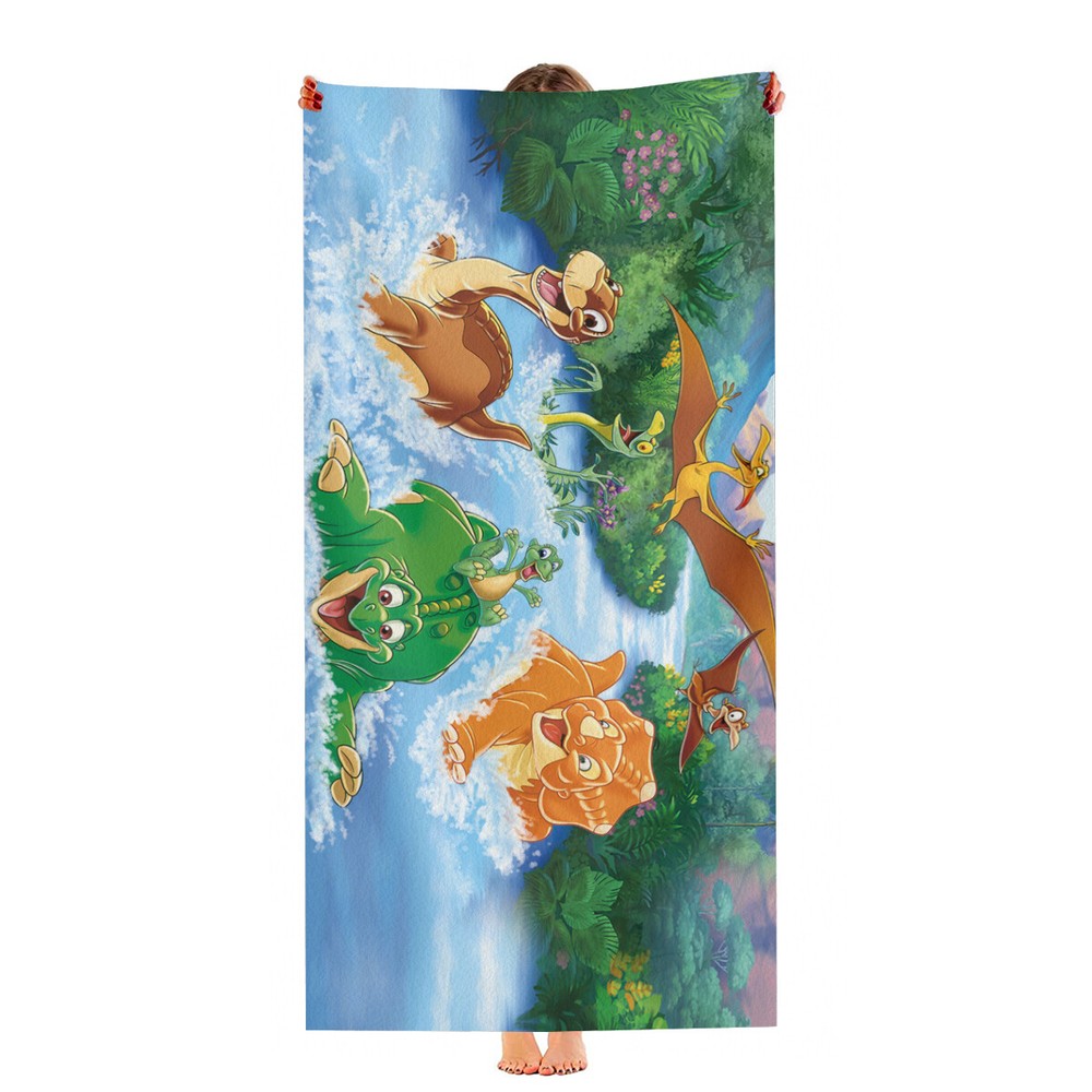 The Land Before Time Beach Towel Quick Drying Microfiber 30