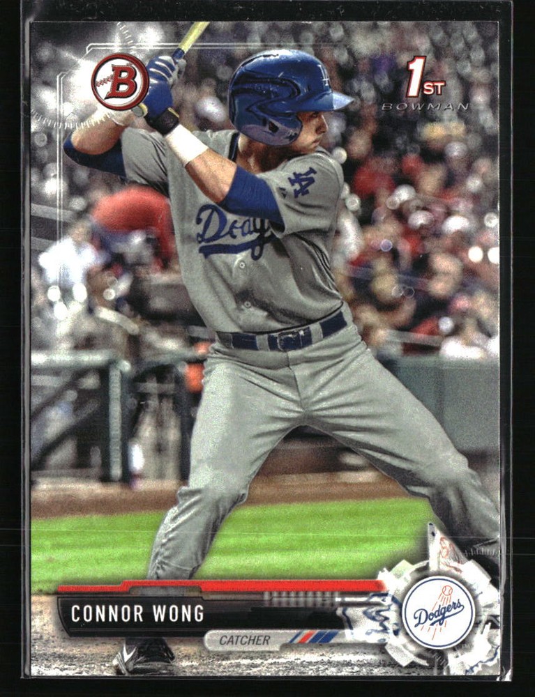 Connor Wong 2017 Bowman Draft #BD-180  Baseball Card