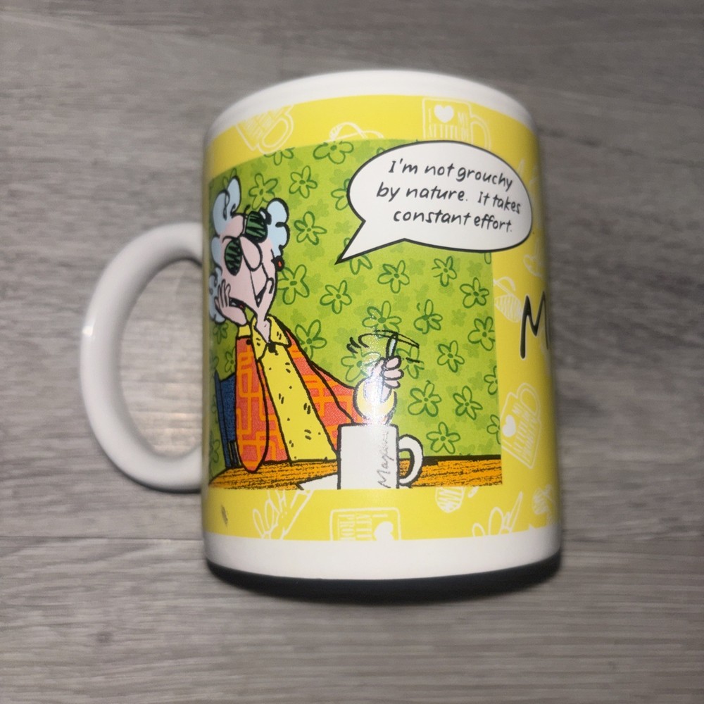 Maxine Mug, I'm Not Grouchy by nature...Breakfast in bed? Hallmark