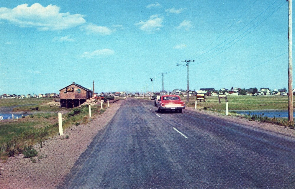 Mile Road Wells, Maine 1960’s Postcard