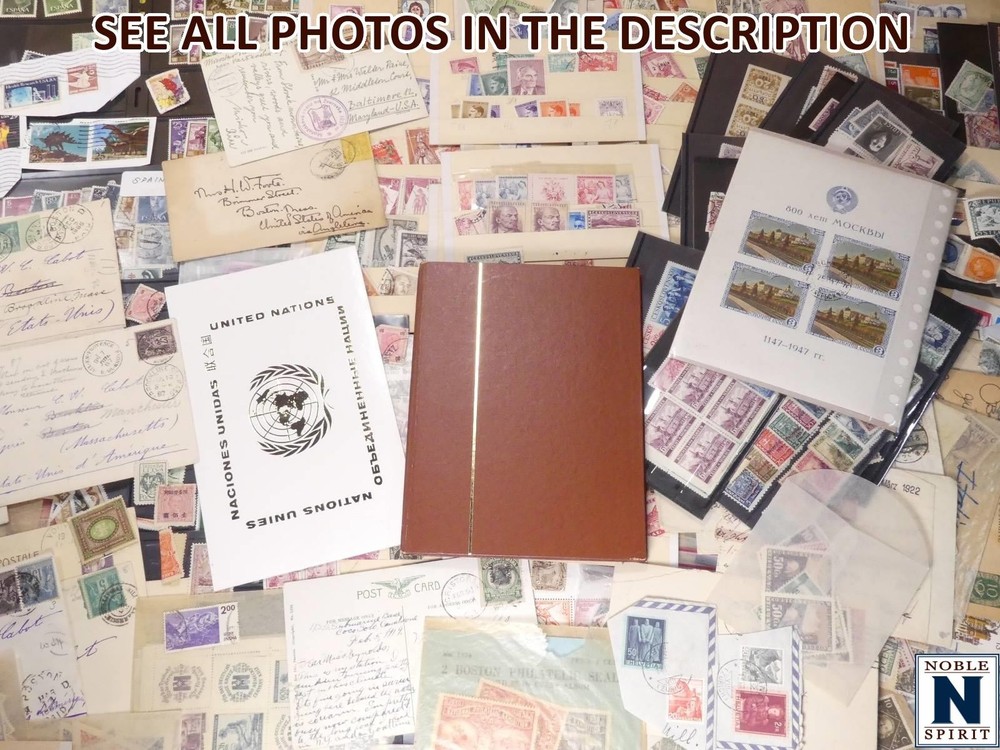 NobleSpirit Worldwide Mixed Stamp Lot to Search