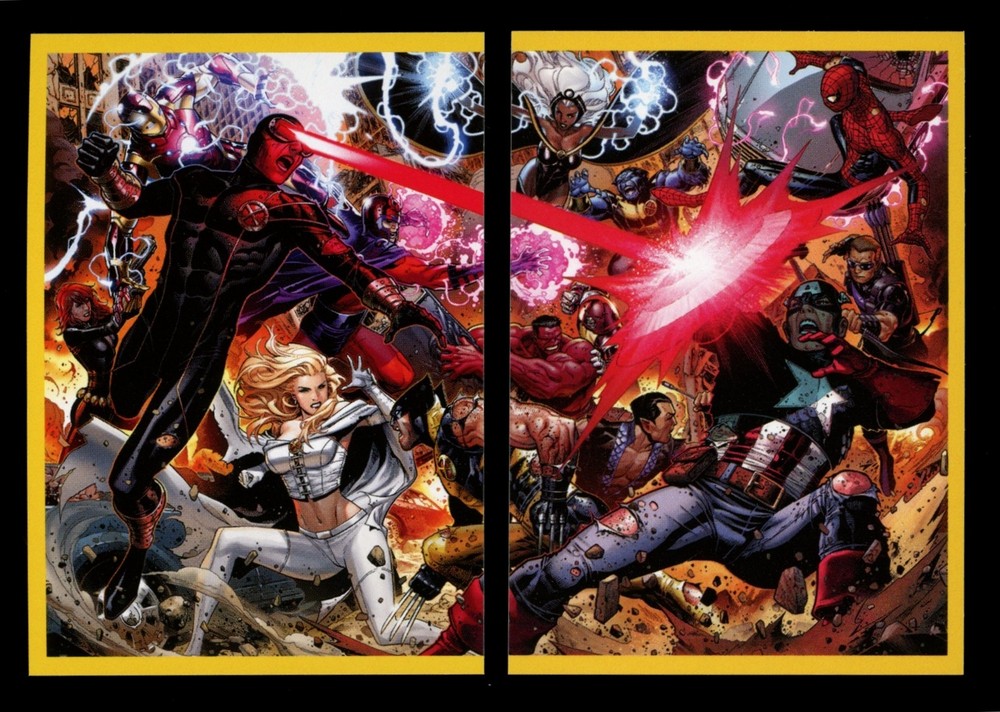 AVENGERS vs X-MEN 2021 Marvel Versus Two Puzzle Sticker #156-157 *Qty